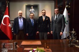 Eskişehirspor yönetiminden Başkan Ataç’a ziyaret