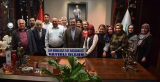 CHP ilçe teşkilatlarından Ataç’a ziyaret