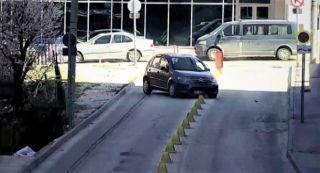 Eskişehir’deki trafik kazaları kameralara yansıdı